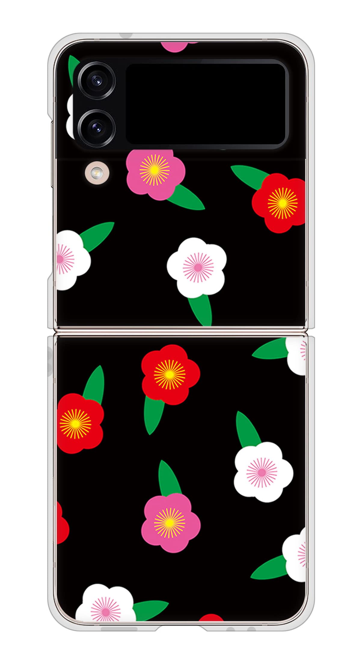 Amazon.co.jp: au Galaxy Z Flip4 SCG17 ハード ケース カバー